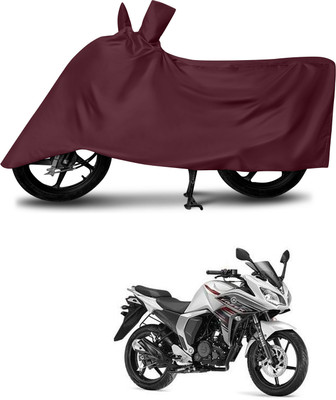 DeepShakshi AUTOMOTIVE Waterproof Two Wheeler Cover for Yamaha(Fazer-FI, Maroon)
