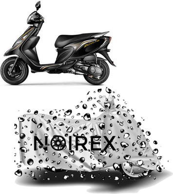 NOIREX Two Wheeler Cover for TVS(Zest, Silver)