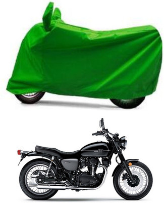 Furious3D Two Wheeler Cover for Kawasaki(W800, Green)