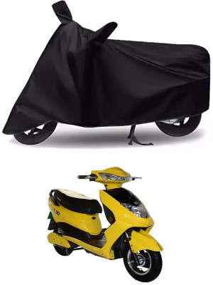 KEDIT Two Wheeler Cover for Okinawa(Black)