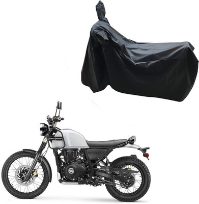 KEDIT Two Wheeler Cover for Royal Enfield(Scrambler, Black)