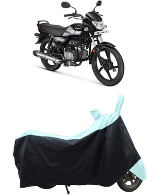 Coxtor Waterproof Two Wheeler Cover for Hero(HF Deluxe, White)