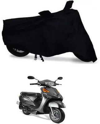 THE REAL ARV Waterproof Two Wheeler Cover for Indus(Yo EXL, Black)