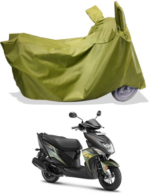 Amexride Two Wheeler Cover for Yamaha(Ray ZR, Maroon)