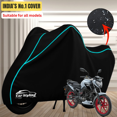 Car Styling Waterproof Two Wheeler Cover for TVS(Raider, Maroon)