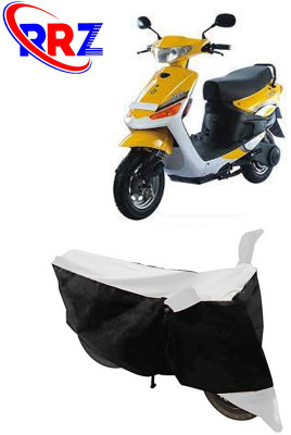 RRZ Waterproof Two Wheeler Cover for Universal For Bike(Yo Style, Black, White)
