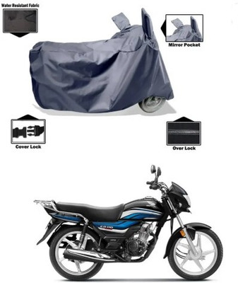 JVBRANGI Waterproof Two Wheeler Cover for Honda(CD 110 Dream, Grey)