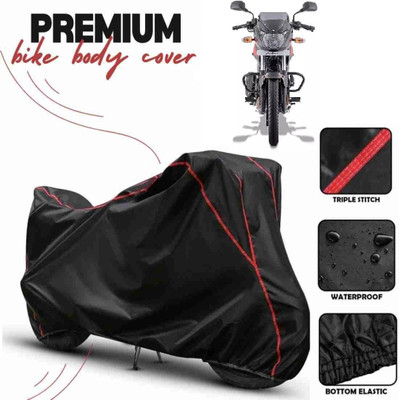 DeepShakshi AUTOMOTIVE Waterproof Two Wheeler Cover for Bajaj(Pulsar 150, Black)
