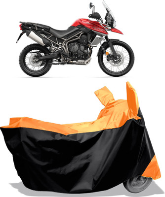 Amexride Two Wheeler Cover for Triumph(Tiger 800 XCA, Multicolor)