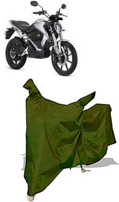 Amexride Two Wheeler Cover for Revolt(RV 300, Maroon)