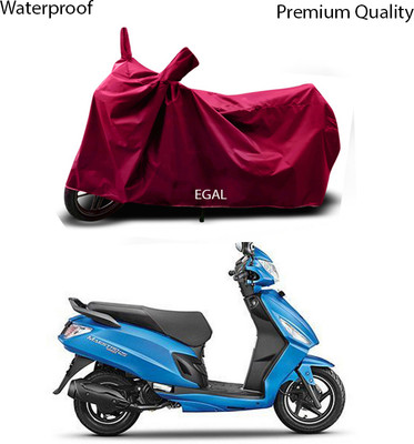 EGAL Waterproof Two Wheeler Cover for Hero(Maestro Edge 125, Maroon)