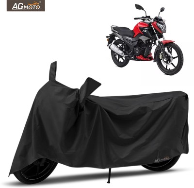 AG MOTO Two Wheeler Cover for TVS(Black)