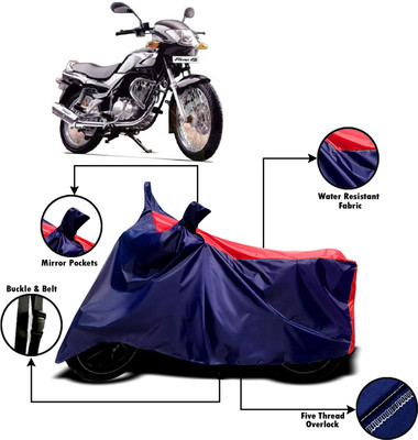 AUCTIMO Two Wheeler Cover for Suzuki(Fiero F2, Multicolor)