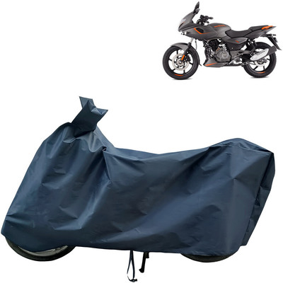 Horseyaart Waterproof Two Wheeler Cover for Bajaj(Pulsar 180 BS6, Blue)