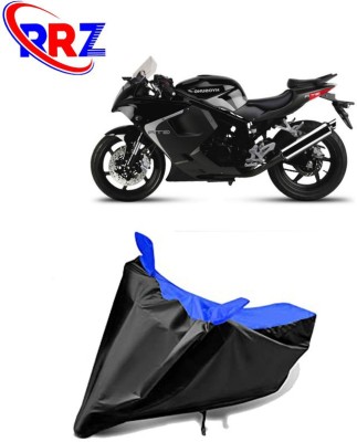 RRZ Waterproof Two Wheeler Cover for Hyosung(GT250R, Black, Blue)