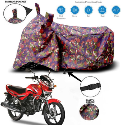 AutoGalaxy Waterproof Two Wheeler Cover for Hero(Achiever, Red)