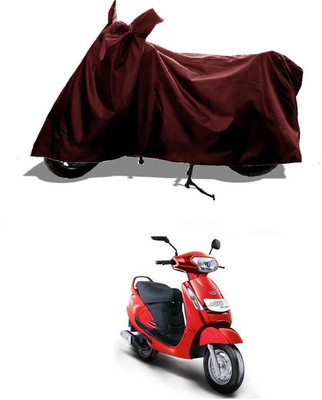 AASHTIK MART Two Wheeler Cover for Mahindra(Duro, Maroon)