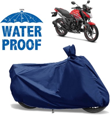 AutoGalaxy Waterproof Two Wheeler Cover for Honda(Xblade, Blue)