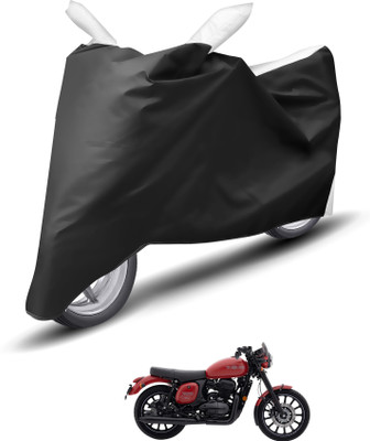 Caronix Waterproof Two Wheeler Cover for JAWA(Jawa, White)