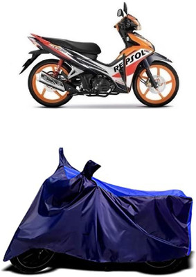 VESMEI Two Wheeler Cover for Honda(Blade 125, Blue)