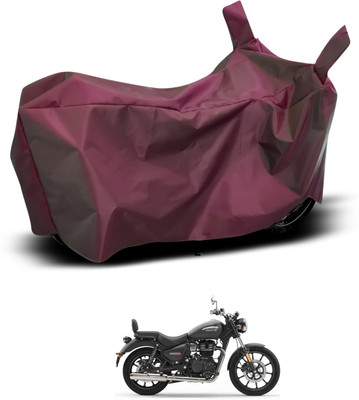 CODOKI Waterproof Two Wheeler Cover for Royal Enfield(Meteor 350, Maroon)