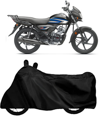 Autoinnovation Waterproof Two Wheeler Cover for Honda(CD 110 Dream, Black)