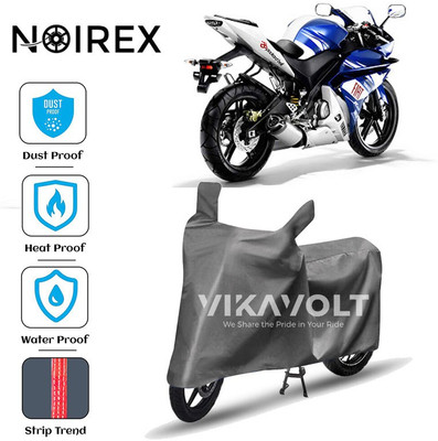NOIREX Two Wheeler Cover for Yamaha(YZF R15 V3.0, Grey)