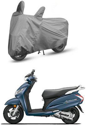 MMSSTAR Waterproof Two Wheeler Cover for Honda(Activa 125, Grey)