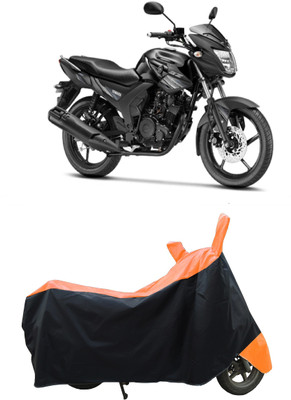 Coxtor Waterproof Two Wheeler Cover for Yamaha(SZ RR V2.0, Orange)