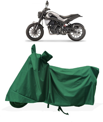 Tricway Two Wheeler Cover for Benelli(Leoncino 250, Green)