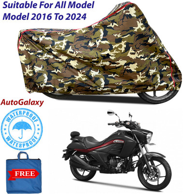 AutoGalaxy Waterproof Two Wheeler Cover for Bajaj(Discover 125 DTS-i, Multicolor)