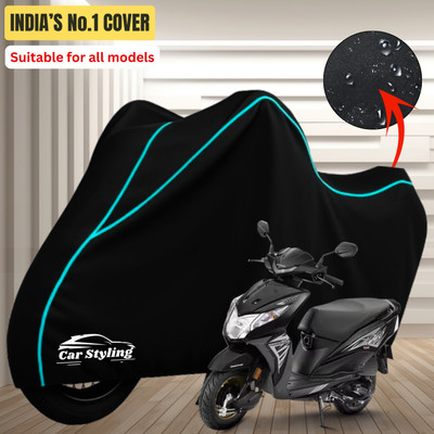 Car Styling Waterproof Two Wheeler Cover for Honda(Dio, Maroon, Yellow)