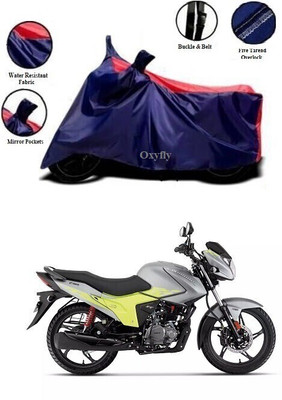OXYFLY Waterproof Two Wheeler Cover for Hero(Glamour, Blue, Red)