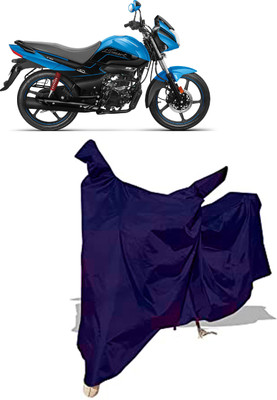 Amexride Two Wheeler Cover for Hero(Splendor I Smart, Blue)