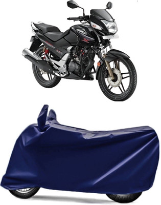 AUCTIMO Two Wheeler Cover for Honda(CBZ, Blue)