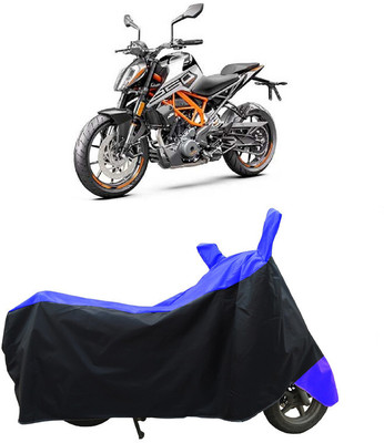 Coxtor Waterproof Two Wheeler Cover for KTM(250 Duke BS6, Blue)