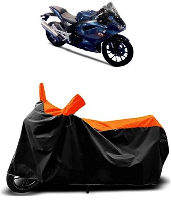 VESMEI Two Wheeler Cover for Hyosung(GTS Super 300, Orange)