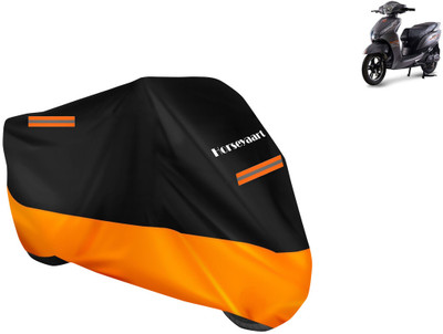 Horseyaart Waterproof Two Wheeler Cover for Ampere(Magnus BS6, Orange)