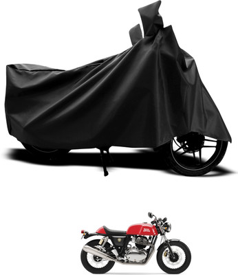 CODOKI Waterproof Two Wheeler Cover for Royal Enfield(Continental GT, Black)