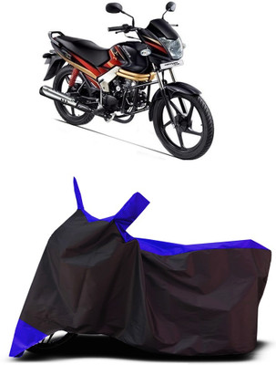 VESMEI Two Wheeler Cover for Mahindra(Centuro Rockstar, Blue)