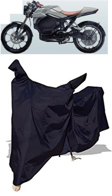 Amexride Two Wheeler Cover for Revolt(RV Cafe Racer, Black)