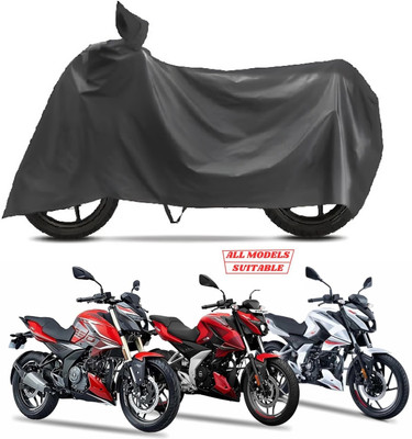smwzxyu Waterproof Two Wheeler Cover for Bajaj(Pulsar NS-160, Black)