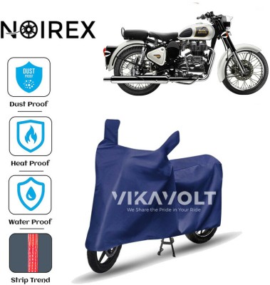 NOIREX Waterproof Two Wheeler Cover for Royal Enfield(Classic 350, Blue)