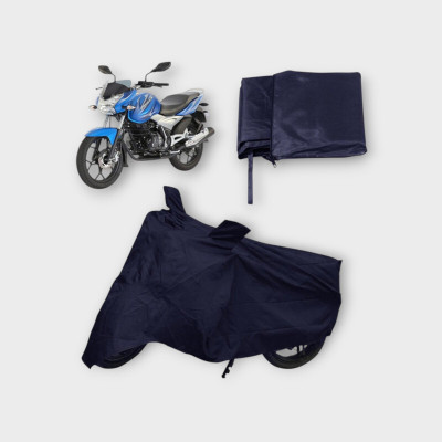 NIA DK STORE Two Wheeler Cover for Mahindra(Silver)