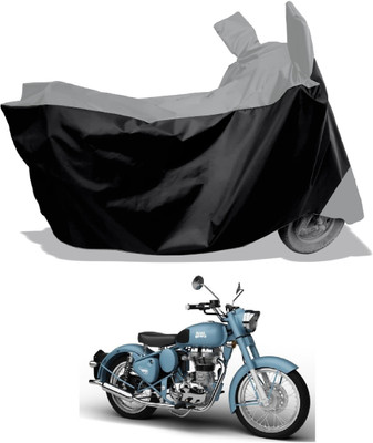 Amexride Two Wheeler Cover for Royal Enfield(Classic Squadron BS6, Multicolor)