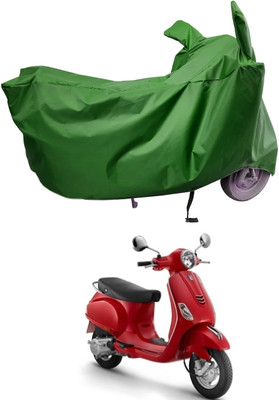 Amexride Two Wheeler Cover for Piaggio(Vespa LX 125, Maroon)