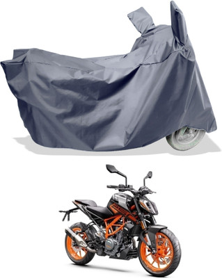 Amexride Two Wheeler Cover for KTM(250 Duke, Grey)