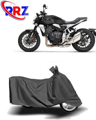 RRZ Waterproof Two Wheeler Cover for Honda(CB1000R, Grey)