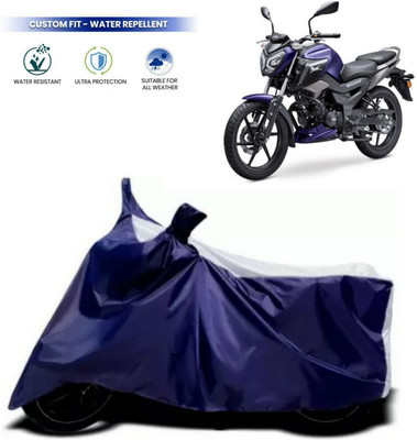 ma collections Waterproof Two Wheeler Cover for TVS(Raider, Black)
