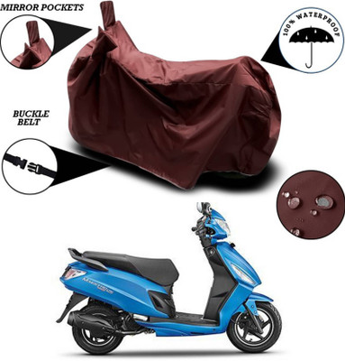 KEDIT Two Wheeler Cover for Hero(Maestro Edge 125, Maroon)